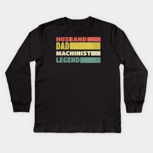 machinist Kids Long Sleeve T-Shirt